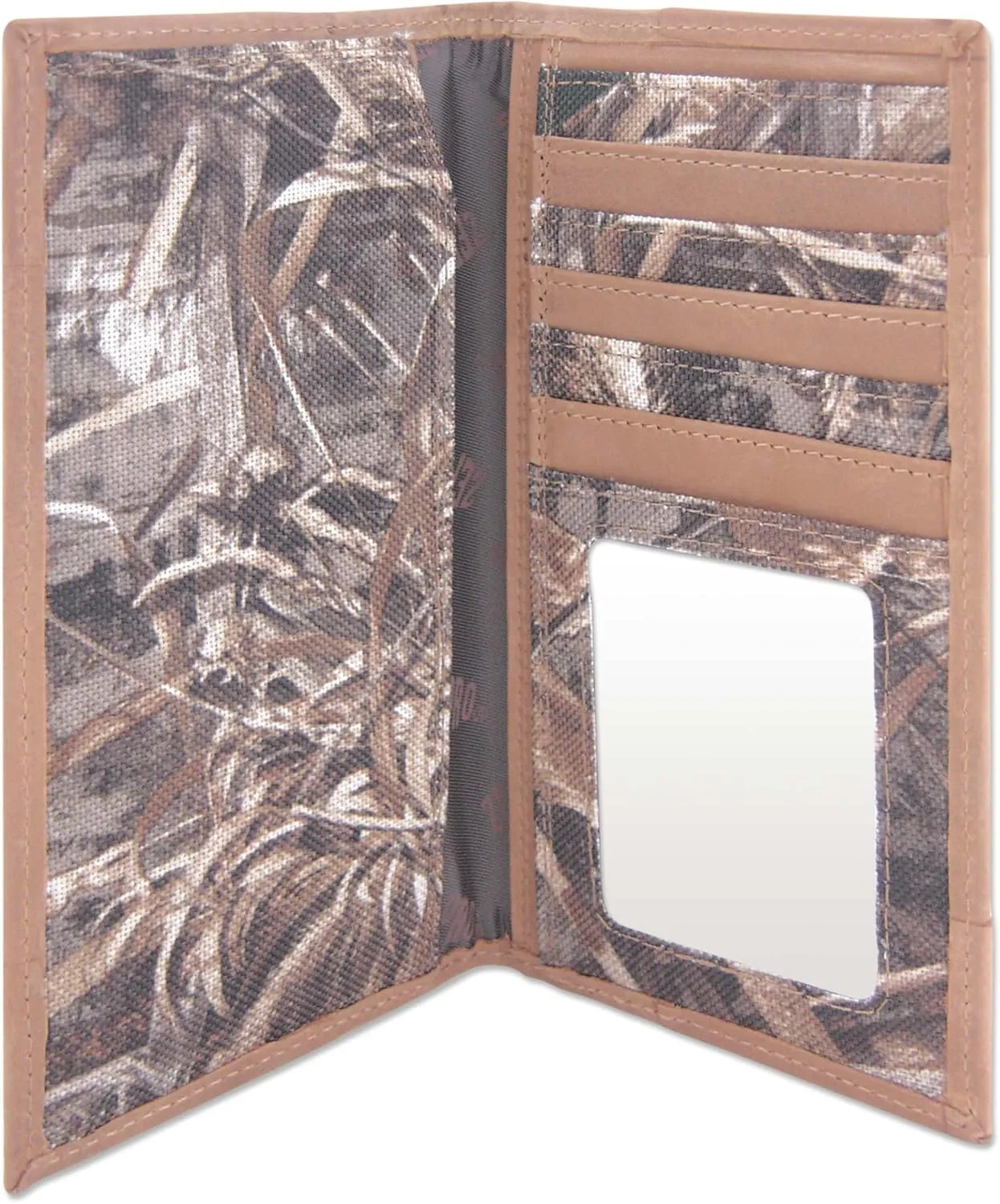 ZEP-PRO Men's Realtree Nylon and Leather Secretary-Style Roper Concho Wallet