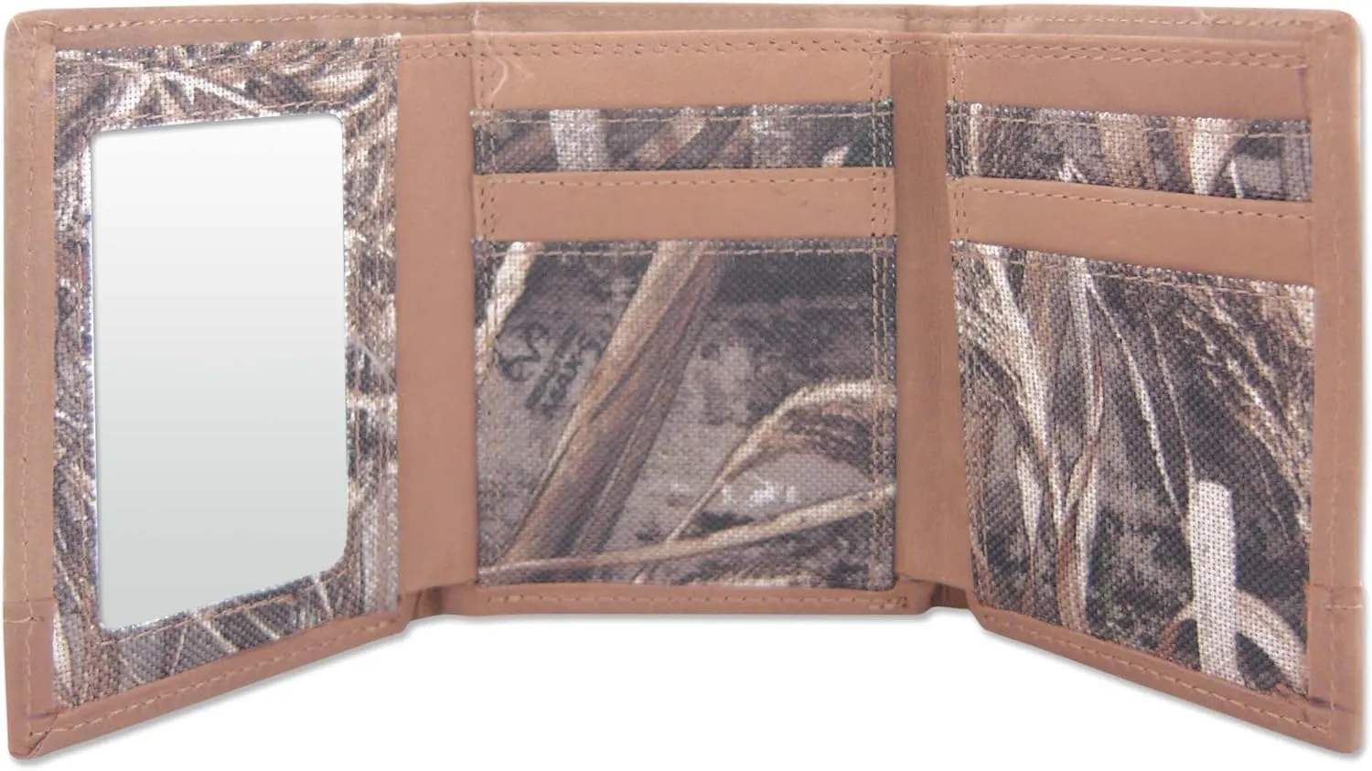 ZEP-PRO Men's Realtree Nylon and Leather Trifold Concho Wallet