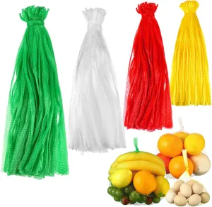 Zhengmy 500 Pcs Mesh Produce Bags for Vegetables Reusable Vegetable Onion Fruit Grocery Seafood Boiling Bags Plastic Storage Net Bag for Shopping