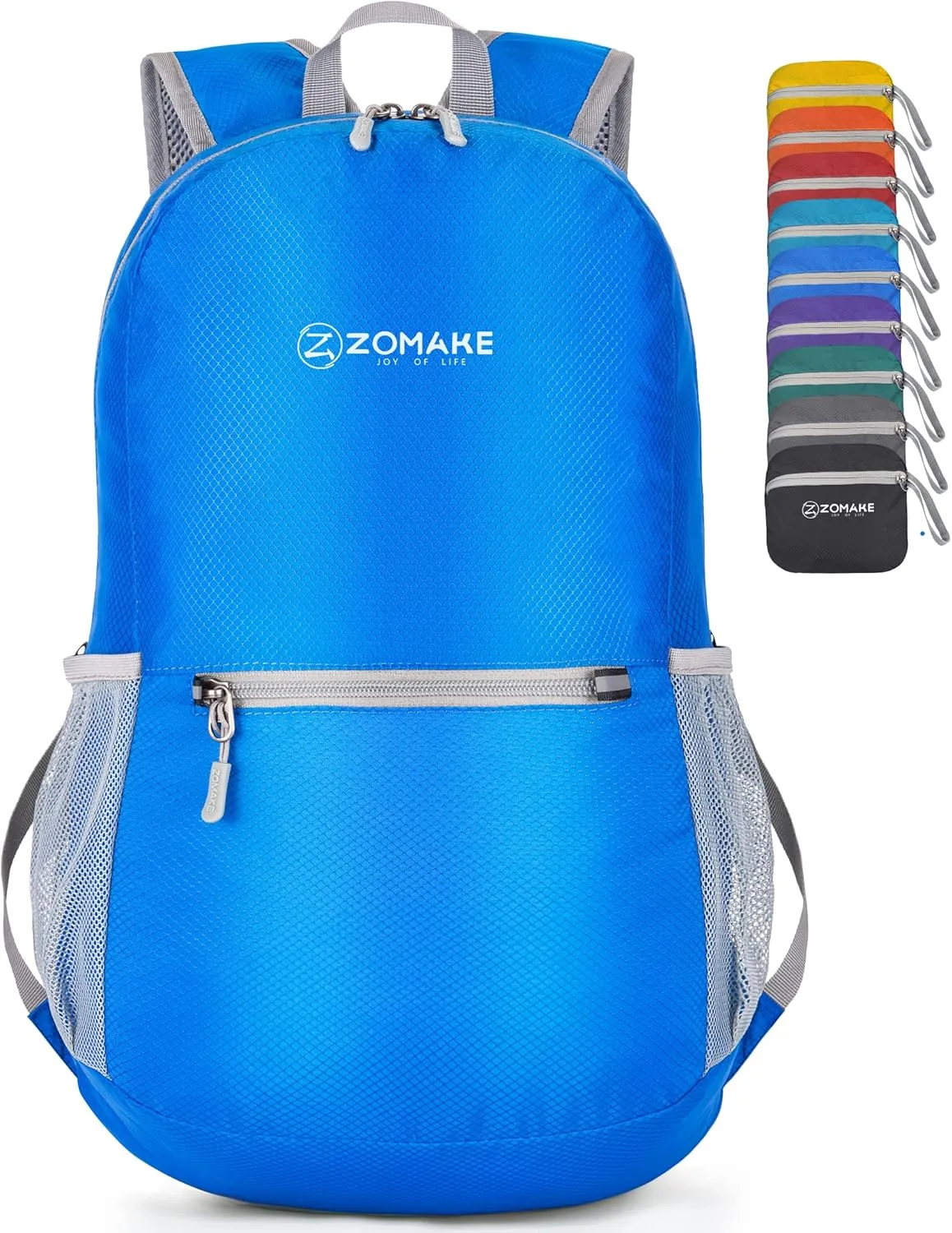 ZOMAKE Ultra Lightweight Hiking Backpack 20L, Packable Small Backpacks Water Resistant Daypack for Women Men(Dark Blue)