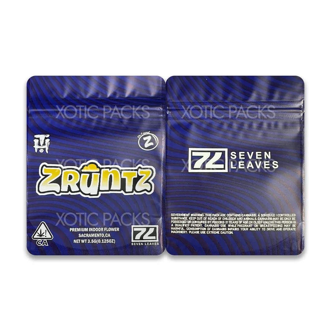 Zruntz Mylar Bag 3.5 Grams